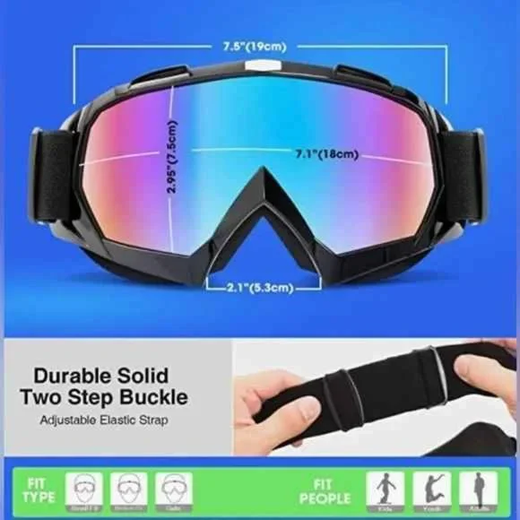 Ski Goggles, Snowboard Goggles for Youth, Teens, Men & Women, Wide View Accessories
